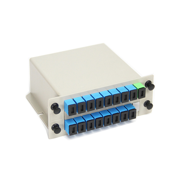 Box Type Modular Fiber Optic PLC Splitter Sc APC 16