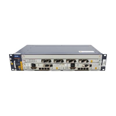 ZTE ZXA10 C320 Chassis with 2xSMXA (UCDC1), 1xGTGO C+ SFP Module