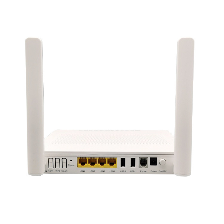 HK668 AC FTTH GPON ONU Wifi Router 2.4G 5G 4GE 1POTS IGMP Snooping Protocol